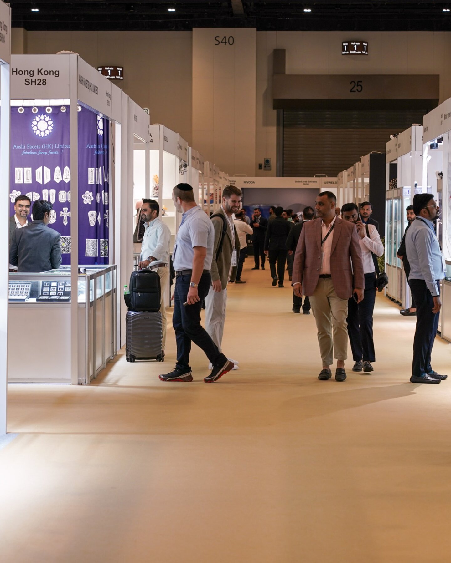 Exhibition sectors